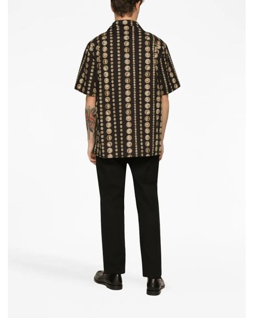 Dolce & Gabbana Hose Mit Geradem Schnitt in Black für Herren