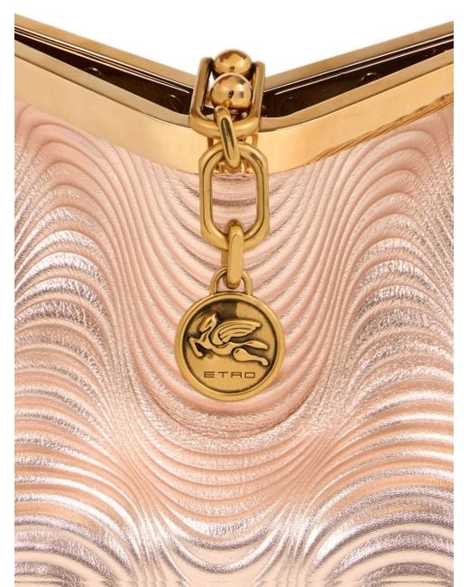 Etro Pink Small Vela Shoulder Bag