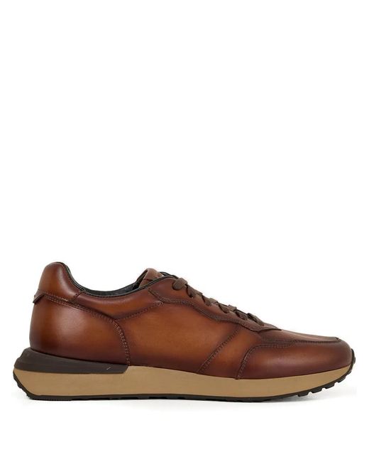 Magnanni Shoes Brown Syros Sneakers for men