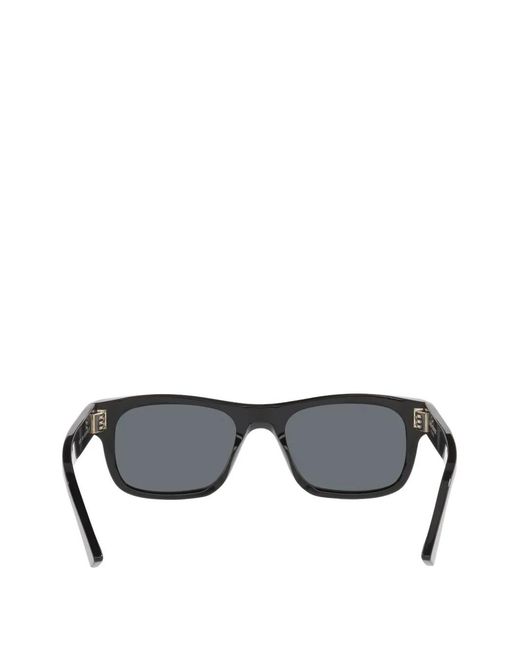 Saint Laurent Gray Sl83 Rectangle-Frame Sunglasses