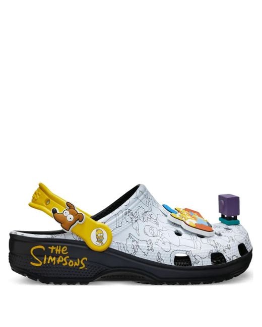 CROCSTM Blue Classic Clog "The Simpsons Intro Sequence" Sandals for men
