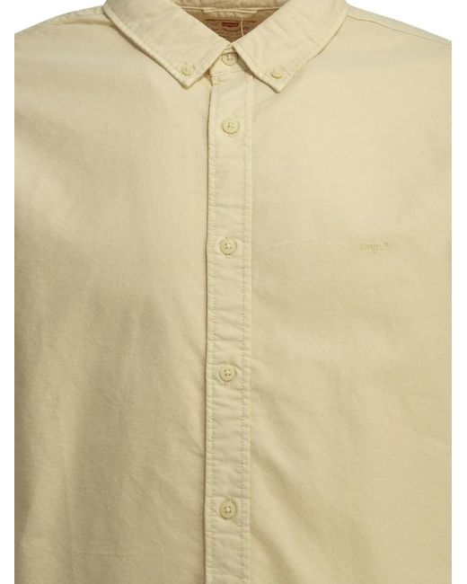 Levi's White Authentic Button-Down Shirt for men