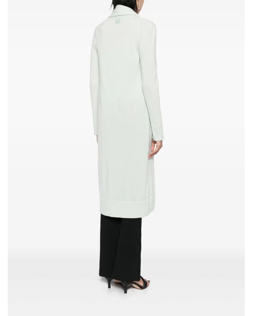 Teddy Cashmere White Venezia Cardi-Coat