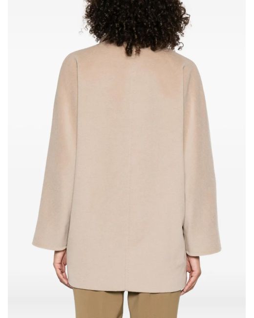 Max Mara Natural Tedgirl Double-Breasted Coat