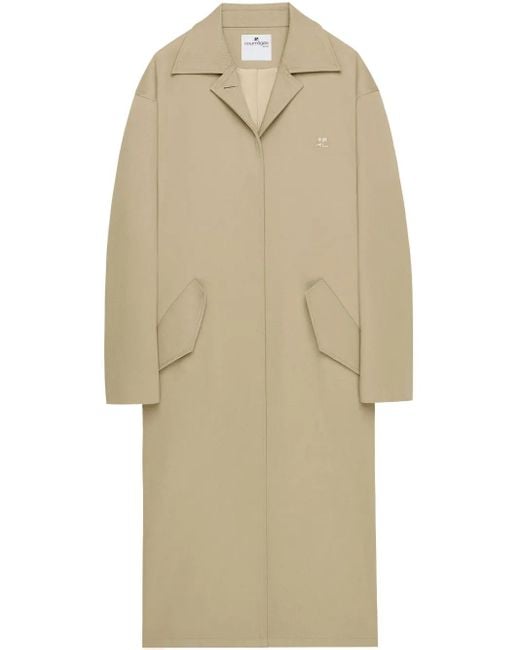 Courreges Natural Cocoon Coat