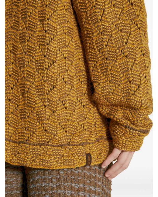 Isa Boulder Brown Puzzle Jacket for men