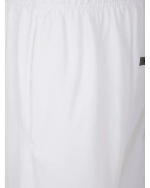 Fear Of God White Elasticated-waist Tapered Trousers