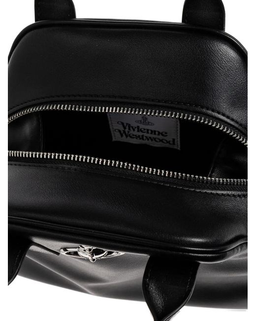 Vivienne Westwood Black Medium Yasmine Tote Bag