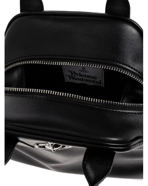 Vivienne Westwood Black Medium Yasmine Tote Bag