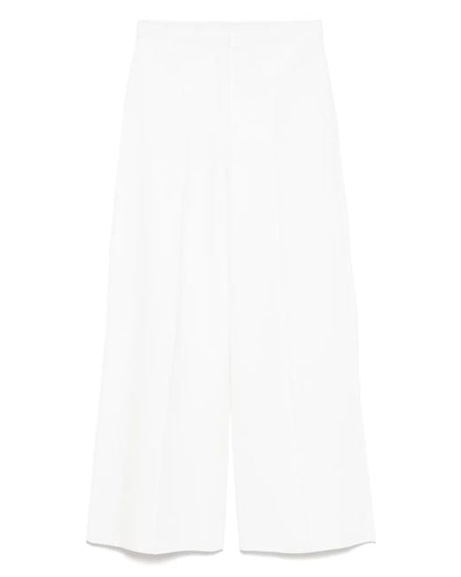 Theory ハイウエスト パンツ White