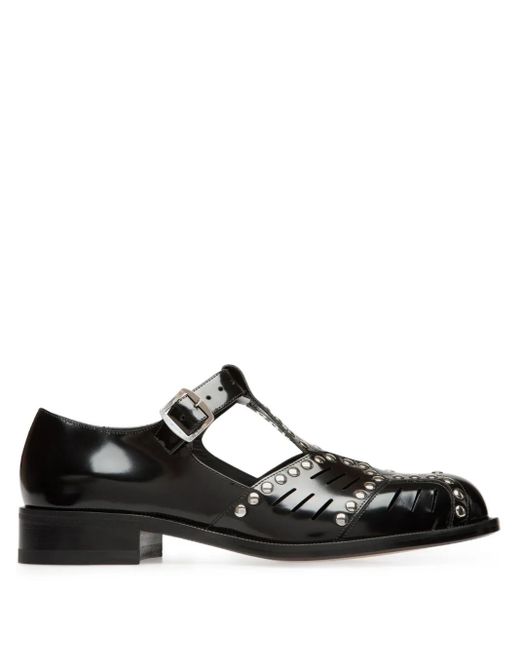 Bally Black Spiegel Flat Sandals