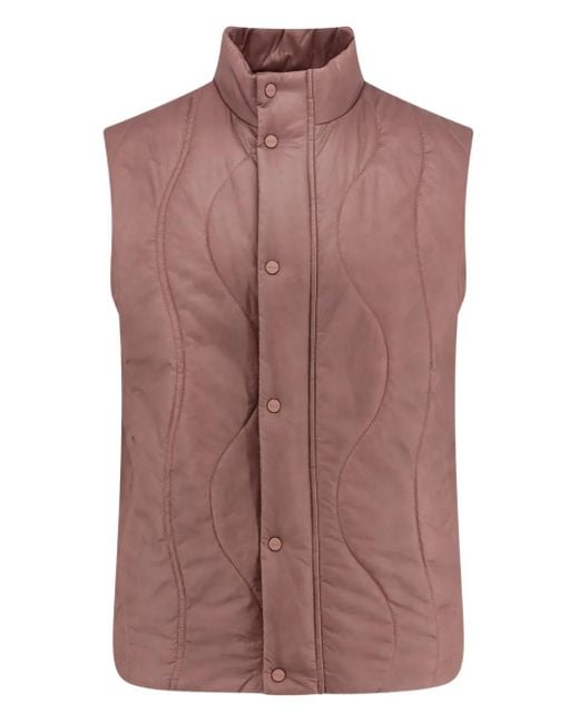Herno Purple Padded Quilted Jacket for men
