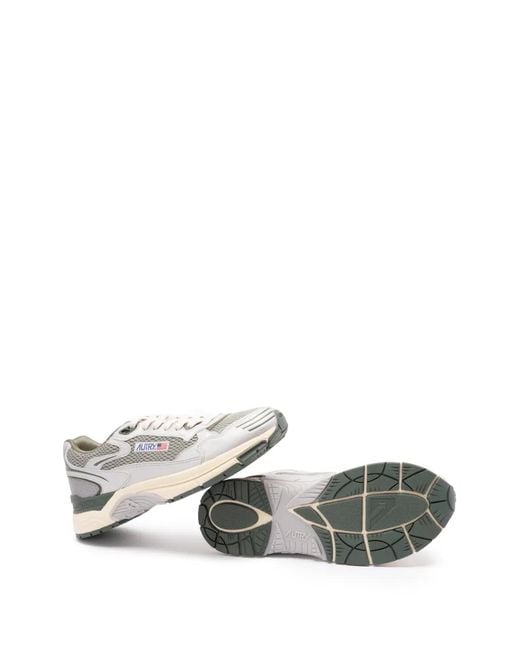Autry White Logo Sneakers for men
