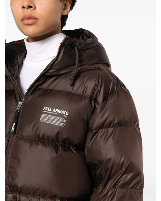 Axel Arigato Brown Rhode Down Jacket