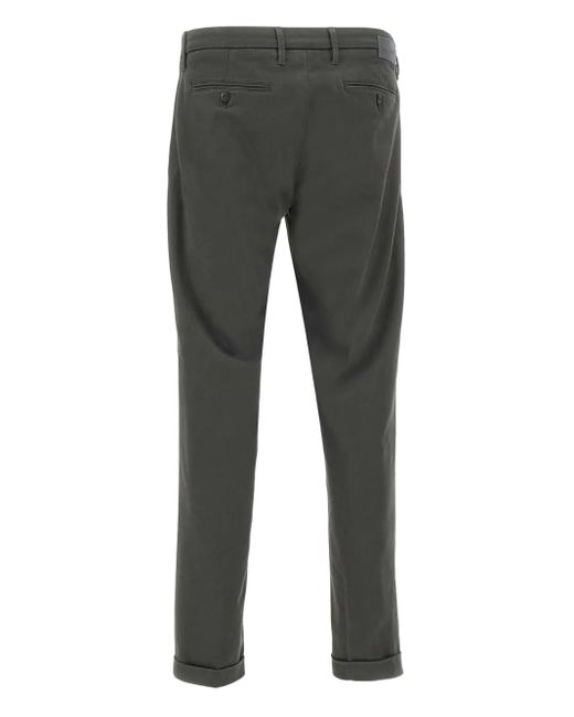 Re-hash Gray Cuffed-Hem Chinos for men