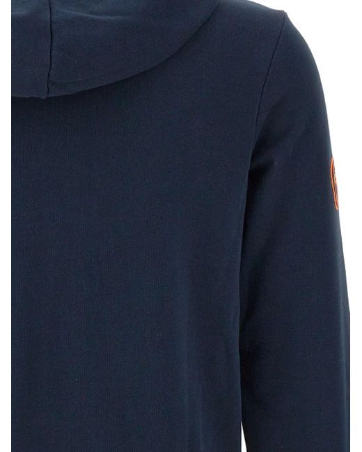 Sun 68 Hoodie Met Rits in het Blue voor heren