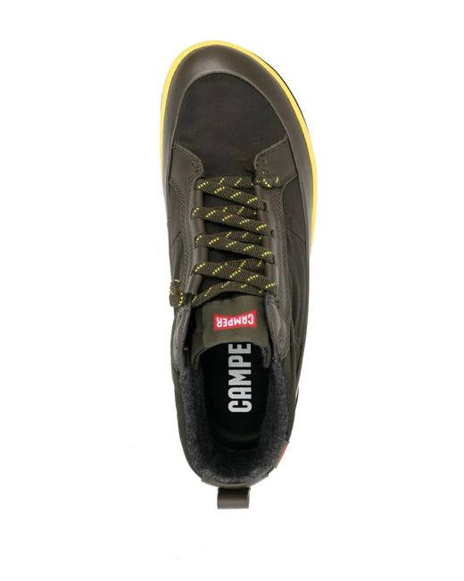 Camper Black Peu Pista Gm High-Top Sneakers for men