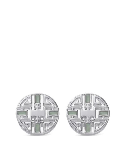 Shanghai Tang White Tang Longevity Cufflinks for men