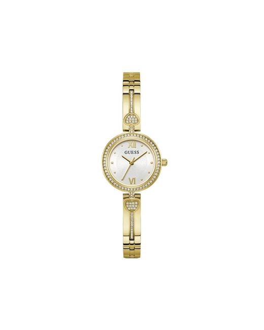 Guess Metallic Analog 27Mm Watch