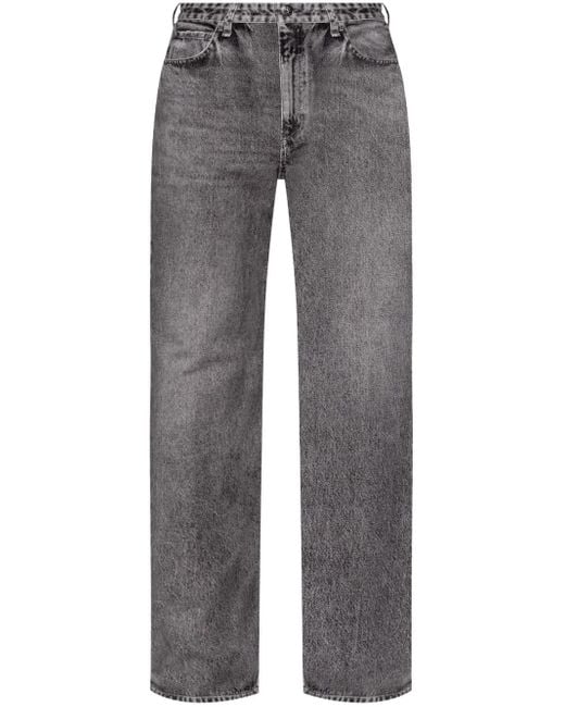 Rag & Bone Straight Jeans in het Gray