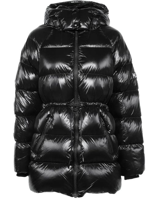 Mackage Black Hooded Puffer Coat