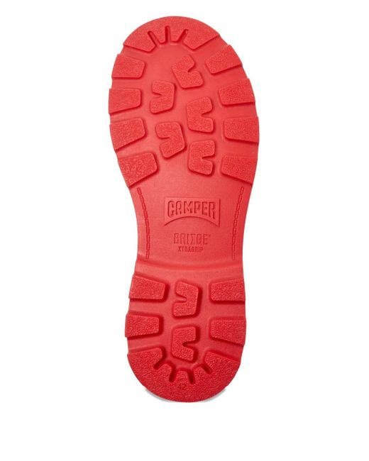 Camper Brutus Leren Laarzen in het Brown voor heren