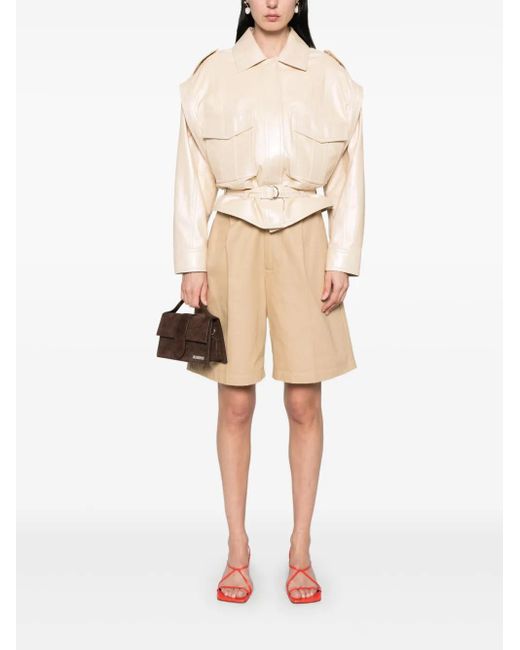 IRO Natural Leather Biker Jacket