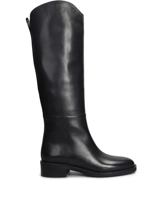 Evaluna レザー ブーツ Black