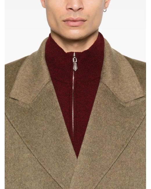 Séfr Natural Tetsu Pocket Single-Breasted Coat for men