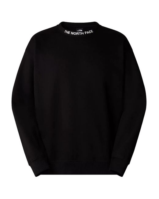 The North Face Black Logo-Print Sweatshirt for men