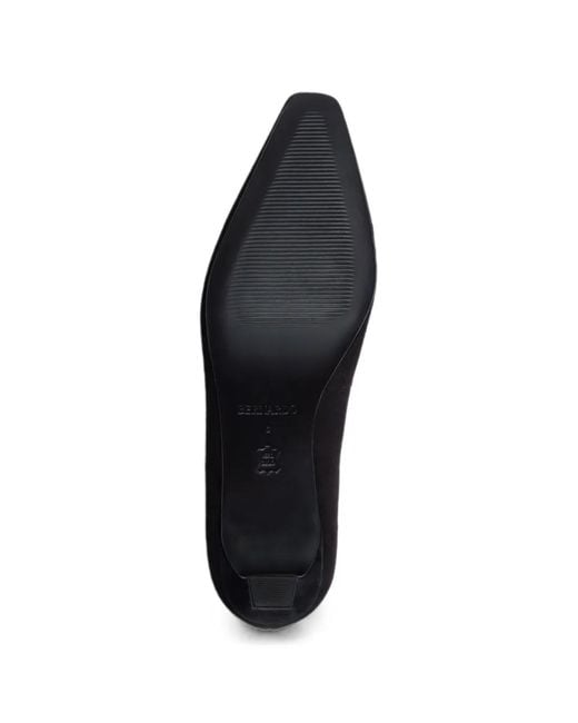 Bernardo Black Chiara Pointed-Toe Pumps
