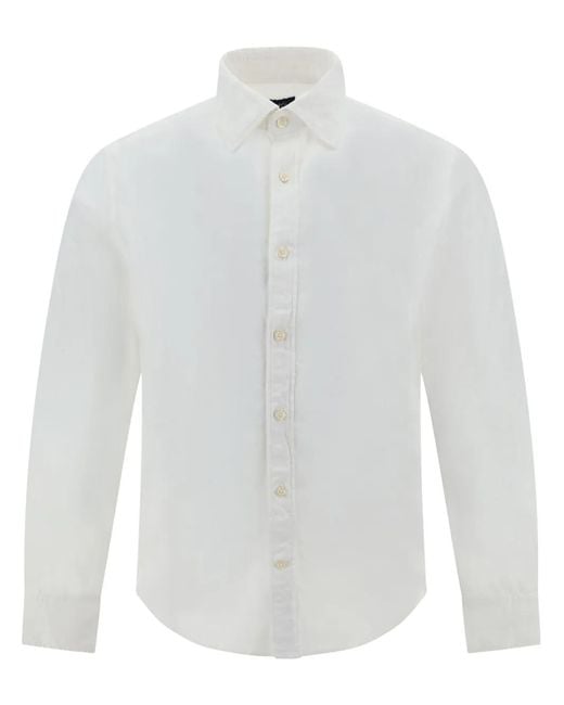 Deperlu White Jack Shirt for men