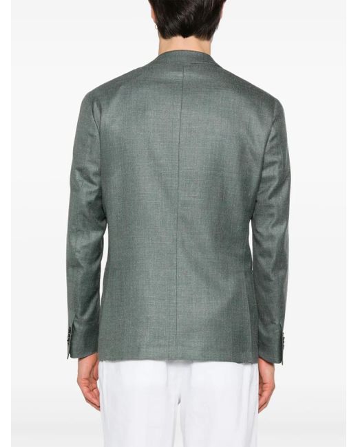 Blazer con botones Corneliani de hombre de color Green