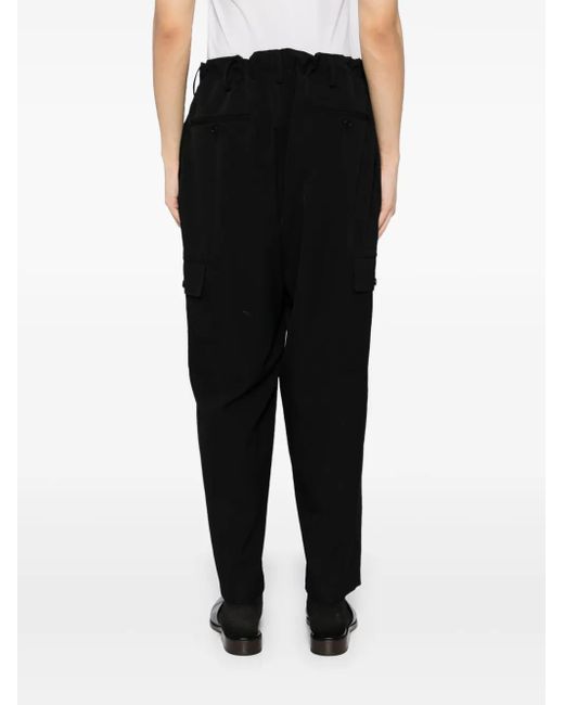 WOOL GABARDINE CARGO PANTS – THE SHOP YOHJI YAMAMOTO