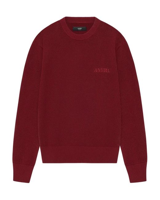 Amiri Logo-Embroidered Sweater for men