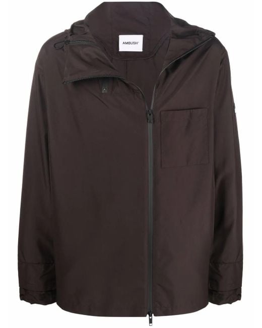 Ambush Black Zip-fastening Lightweight Jacket for men
