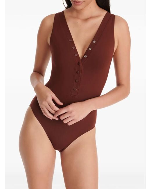 Eres Red Icône Swimsuit