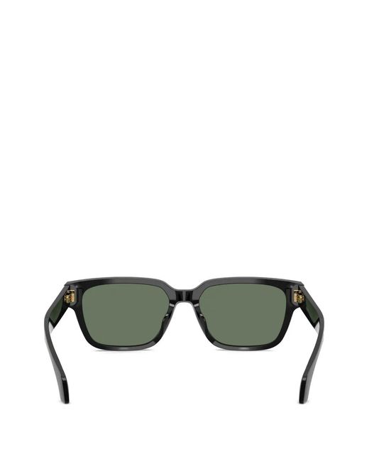 Versace Green Medusa Square-Frame Sunglasses for men