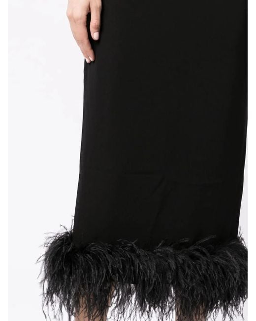 16Arlington Strapless Jurk in het Black