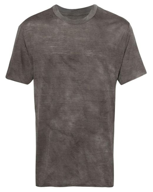 Satisfy Wollen T-shirt in het Gray voor heren
