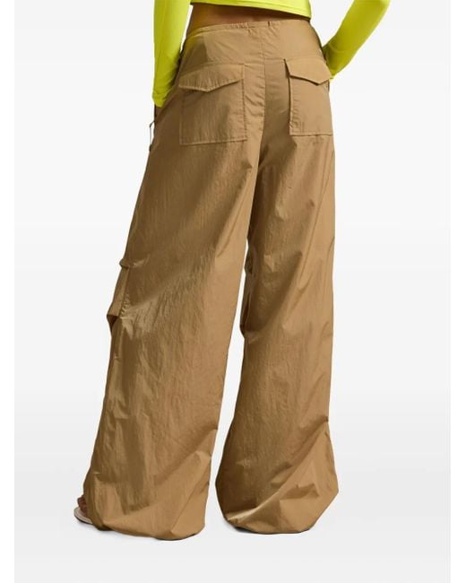 Polo Ralph Lauren Natural Drawstring Palazzo Trousers