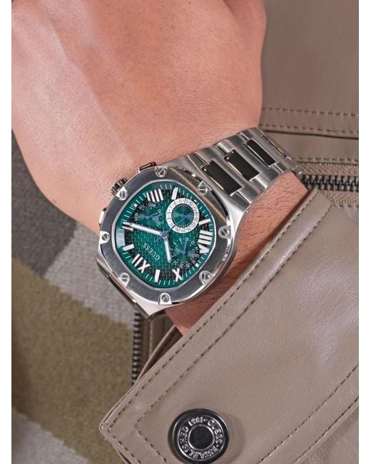 Guess Blue Multifunction 42Mm Watch for men