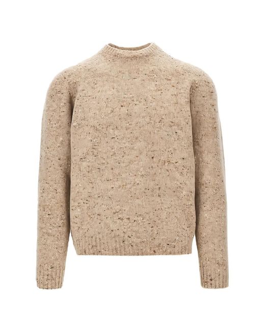 Drumohr Natural Flecked Knit for men