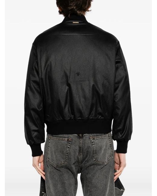 TEAM WANG design Black X Jdb Quilted Jacket for men