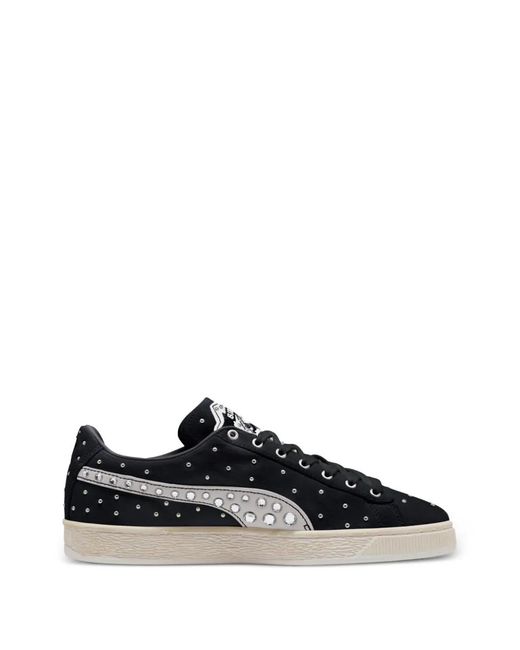 PUMA Black X Sinclair Crystal-Embellished Sneakers for men