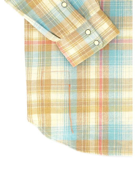 Fortela Metallic Josh Checked Shirt for men