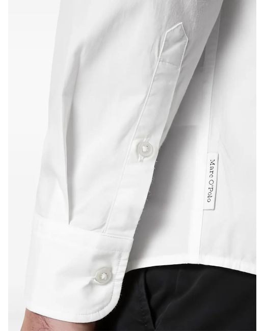 Marc O' Polo White Long-Sleeves Button-Down Shirt for men