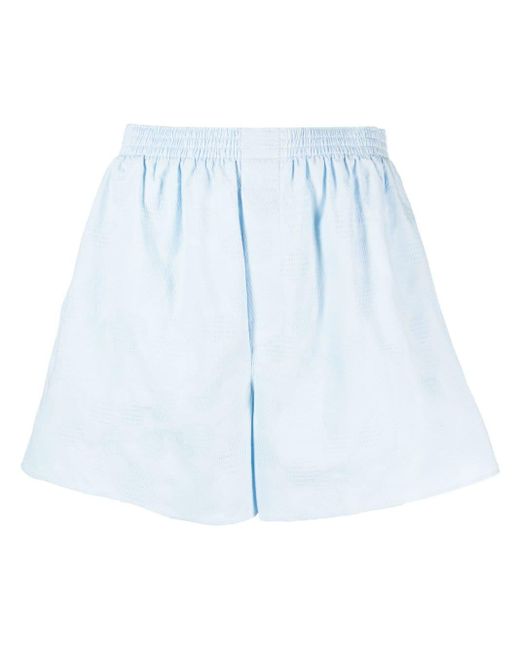 Pantalones cortos Renaissance en jacquard Chloé de color Blue