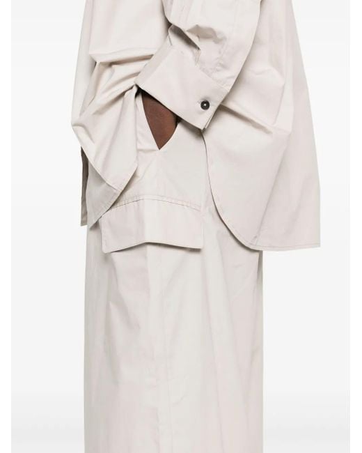 Remain White Wide-Leg Trousers