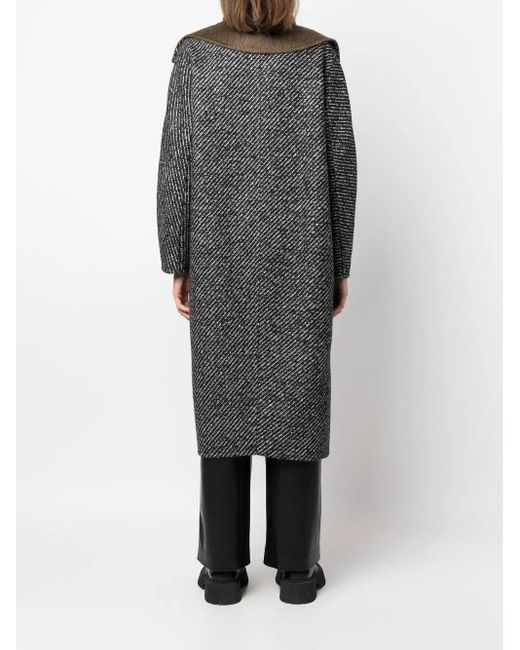 Max Mara Black Wendbarer Mantel